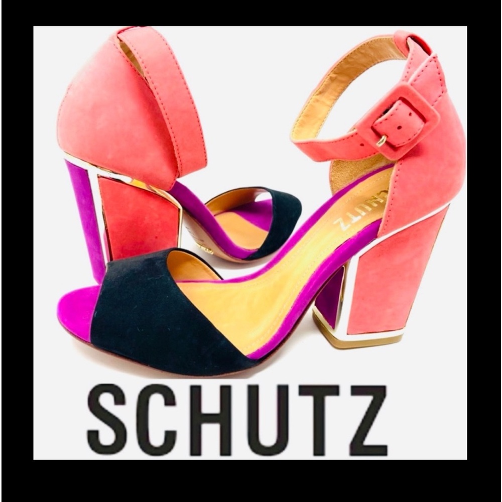 Schultz - Color Block Sandals - image 1